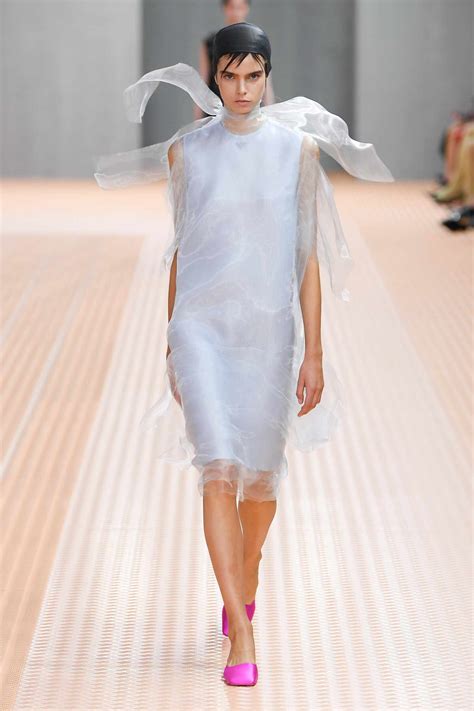 prada jellyfish dress|prada clothing lineup.